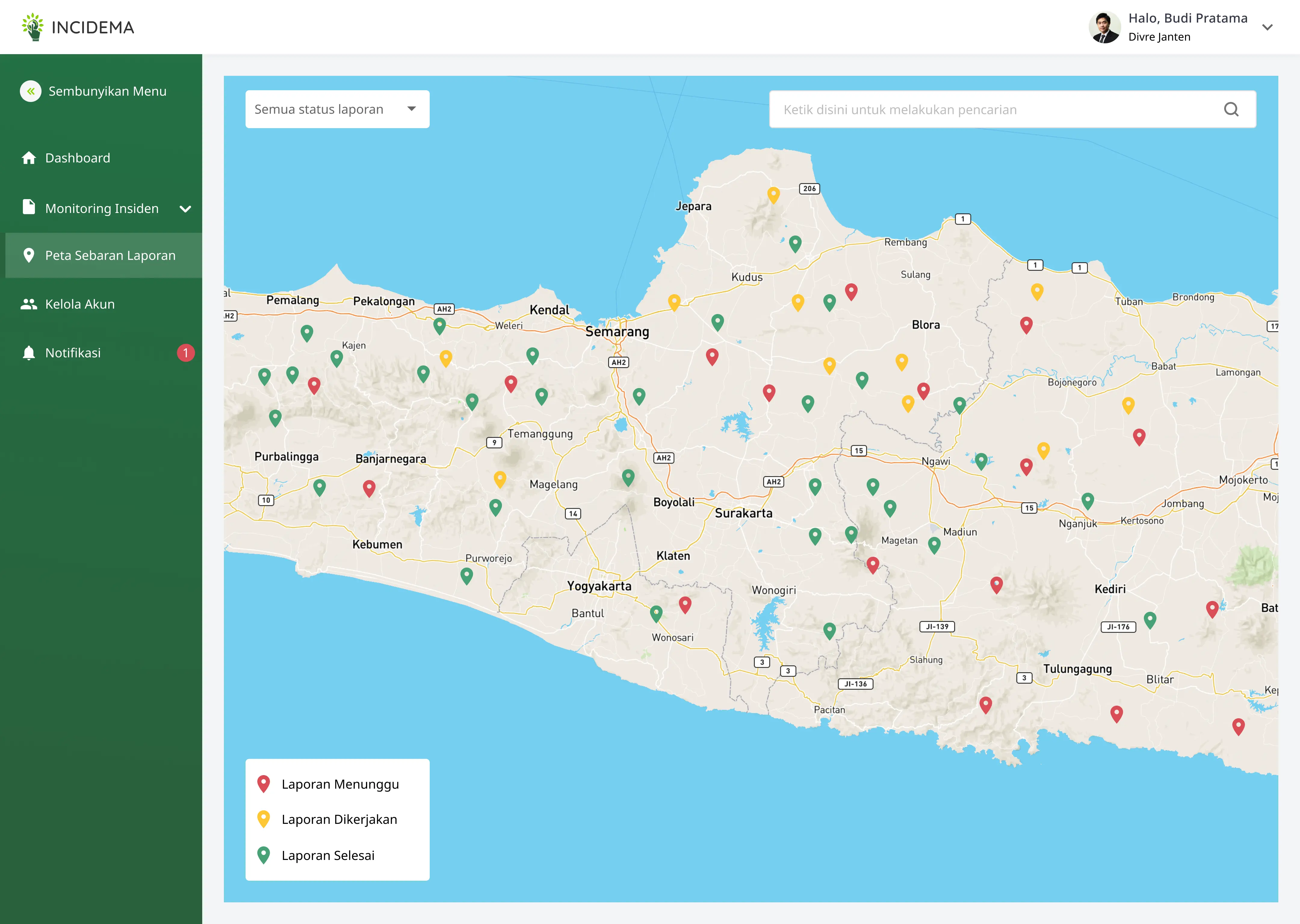 Incidema - Perhutani Apps